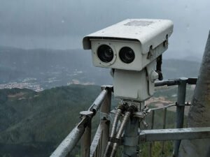 360° Pan Tilt Zoom Surveillance Camera for Flexible Top-Mounted Security Monitoring