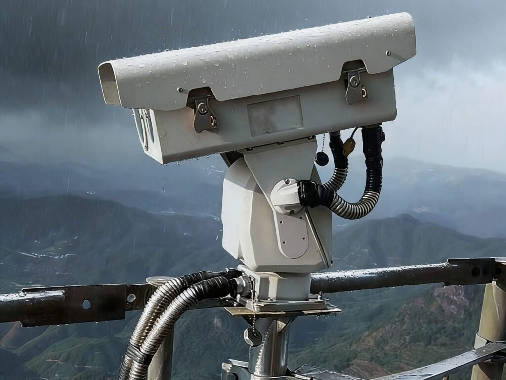Long Range Surveillance Camera for Day and Night Multi-Sensor Monitoring