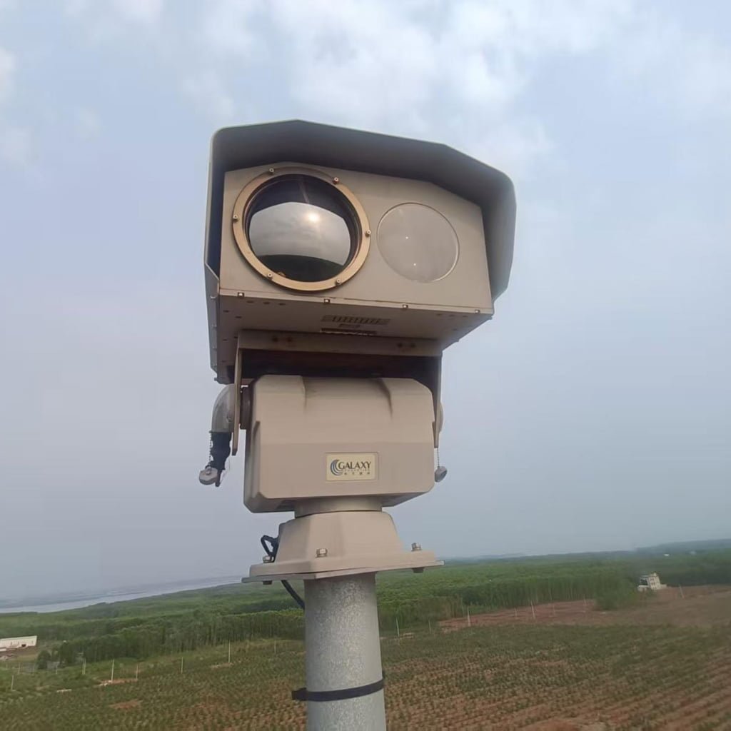 thermal PTZ camera for long-range border surveillance and perimeter monitoring
