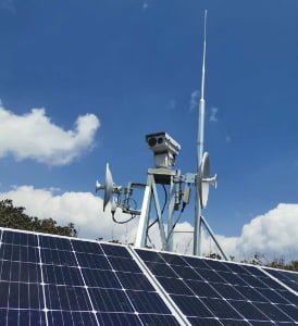 Long Range Surveillance Camera for Day and Night Multi-Sensor Monitoring