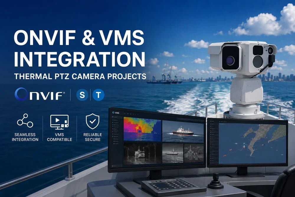 ONVIF and VMS integration checklist for thermal PTZ camera projects