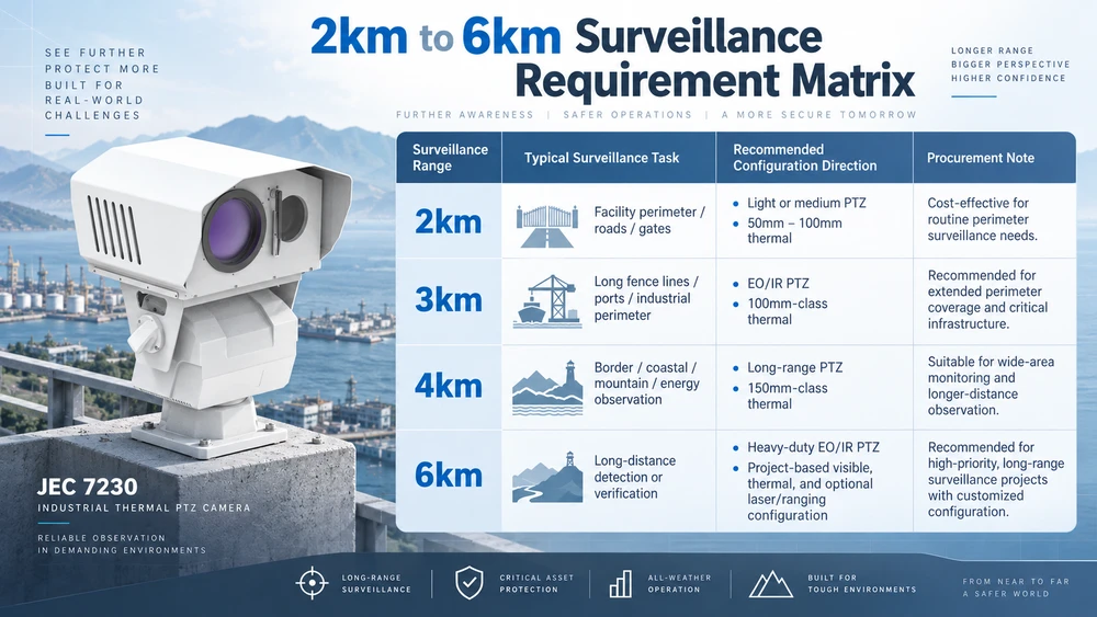 Questions to define 2km to 6km surveillance requirements